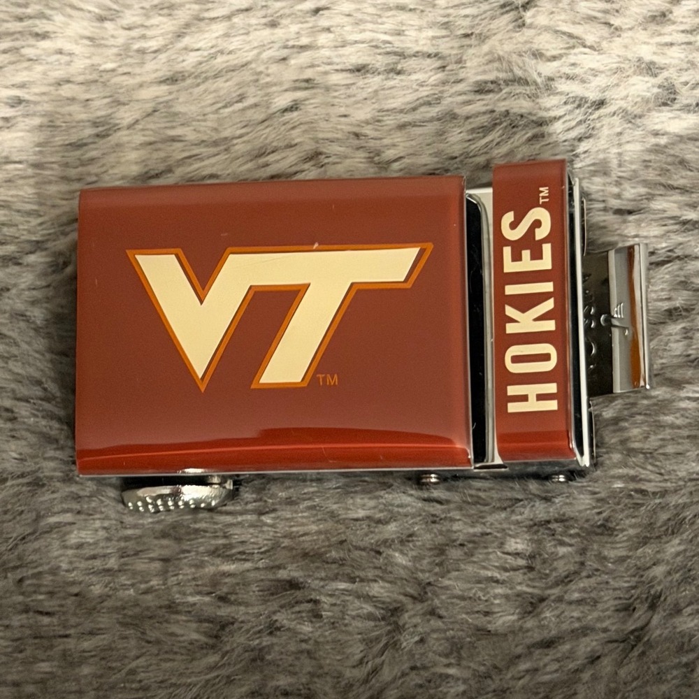 Mission Belt Co. Virginia Tech Hokies Autogrip Automatic Latch Buckle 1.5"